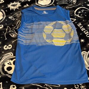 Athletic Kids Soccer Tank Top